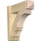 Ekena Millwork Balboa Rough Sawn Arts and Crafts Outlooker, Douglas Fir, 6"W x 18"D x 18"H OUT06X18X18BOA03RDF - alternate 1